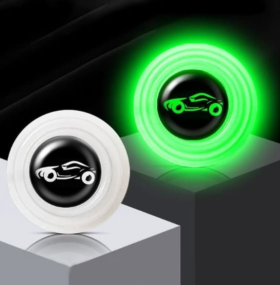 Car Door Damping Buffer Pad – Anti-Collision, Protective, Quiet, Soundproof, Glow-in-the-Dark, Thickened