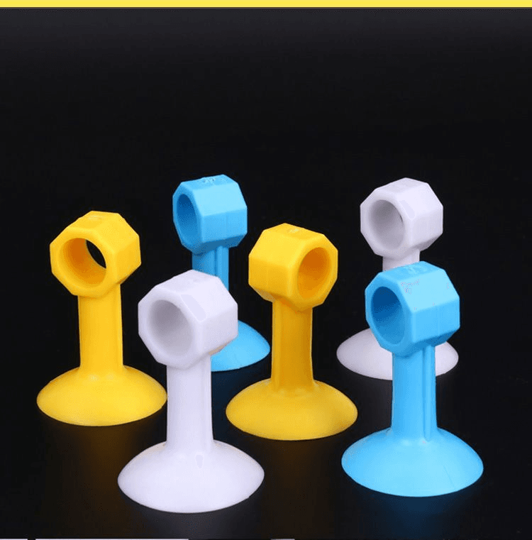 Silicone Door Stop, No-Drill, Multi-Function