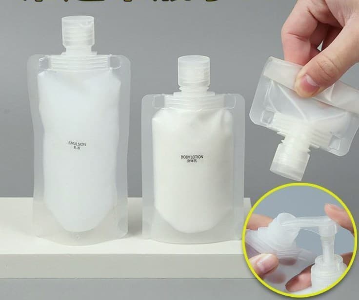Portable Travel Bottle Set Refillable Containers for Toiletries Shampoo Lotion Travel Size