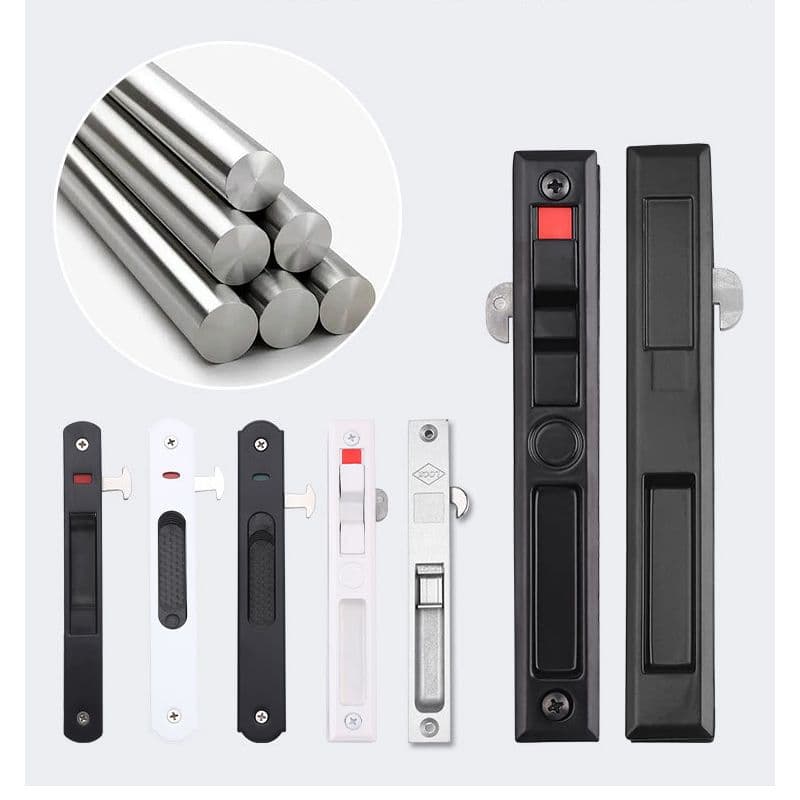 Aluminium window and door locks for sliding glass doors and windows, safety locks for old-style sliding doors, anti-theft window locks