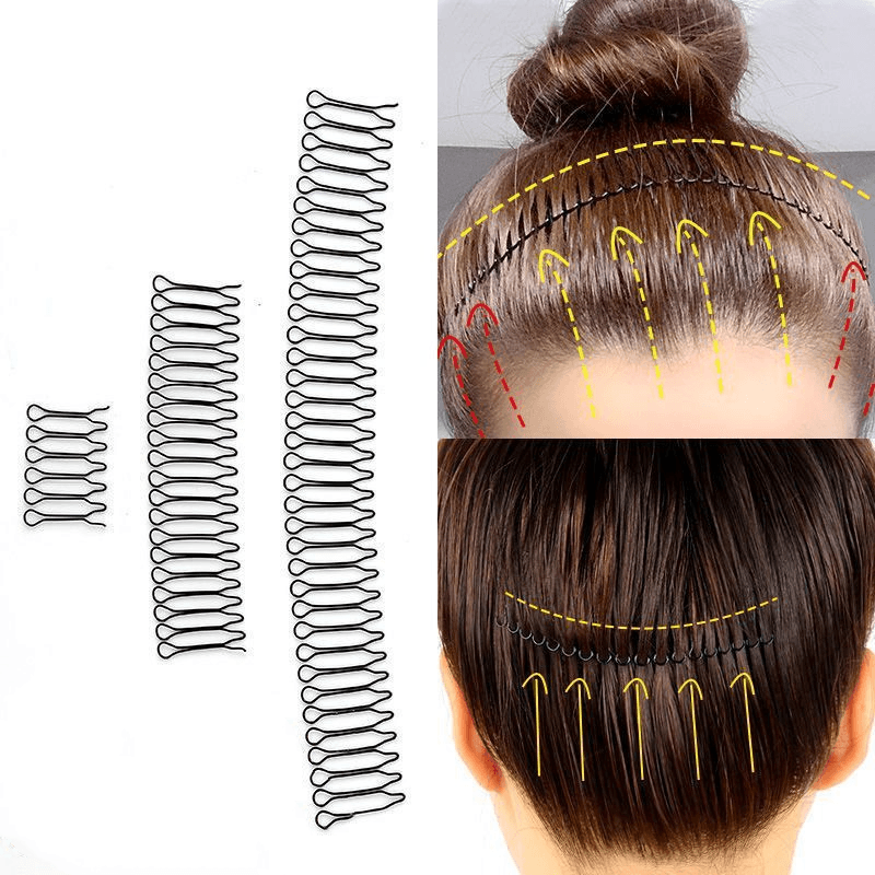 Invisible Hair Clips for Baby Hairs and Flyaways
