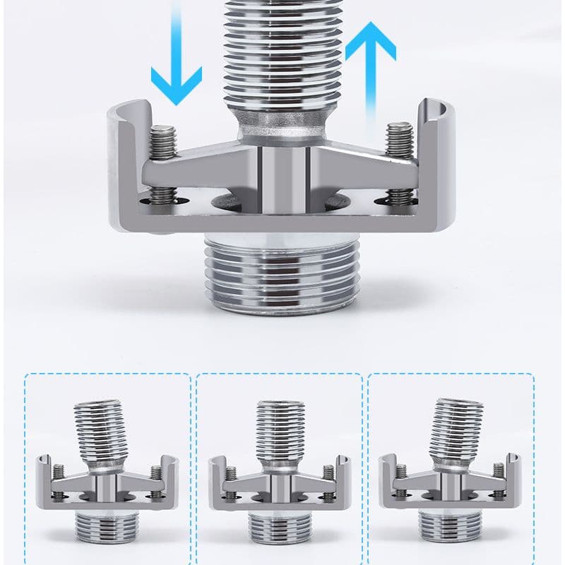 Adjustable Angle Shower Fitting Elbow