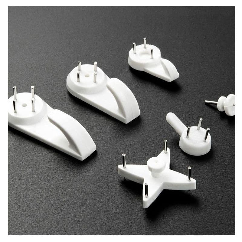Invisible Nail Wall Hooks Heavy Duty Storage Rack Hook Door Back Coat Hook Kitchen Wall Hook