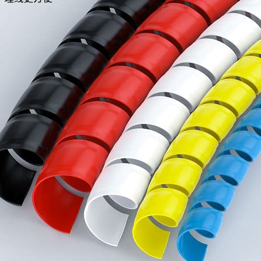 Cable protector sleeve, anti-bite, pet-resistant, cord wrap tubing, tangle-free cable organiser