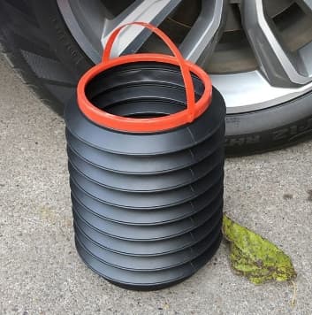 Car Bin Bags Foldable Vehicle Waste Bag Hanging Storage
