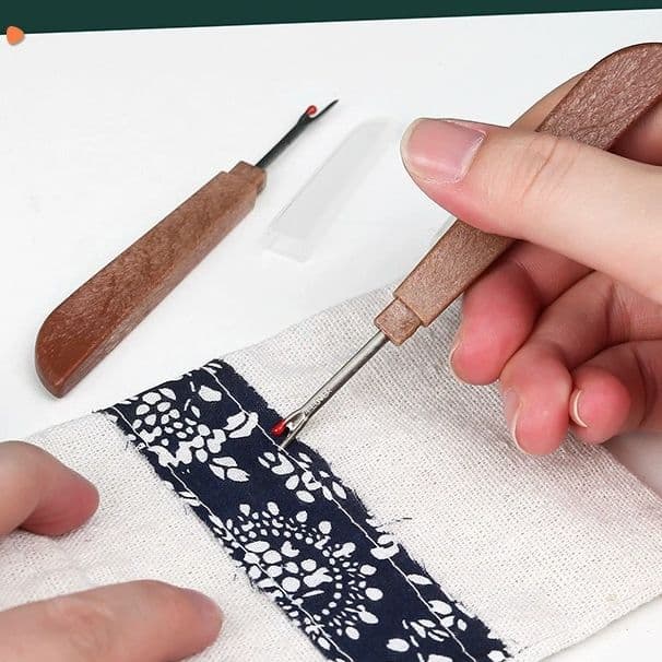 Embroidery Seam Ripper with Knife for Hand Sewing, Cross Stitch Thread Cutter, Sewing Stitch Remover Tool