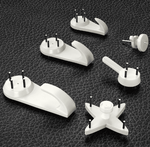 Trace-free nail-free picture hanging wall hooks for frames, wedding photos, strong invisible hooks