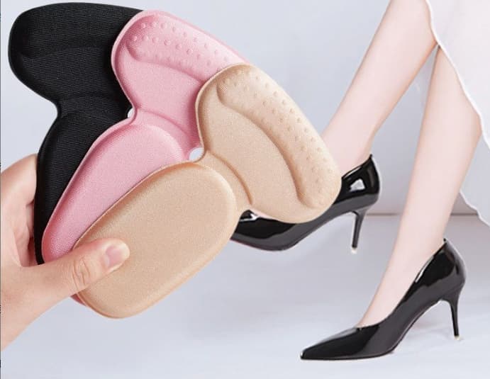Shoe Heel Grips and Half-Size Inserts for Sneakers