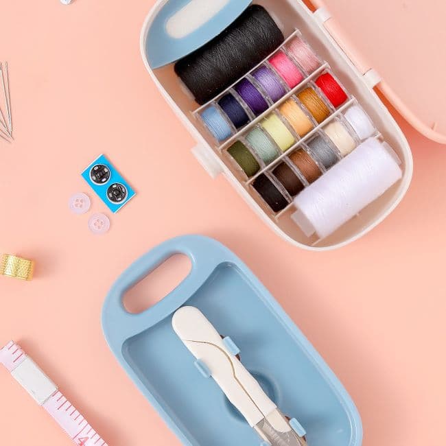Sewing Kit, Portable Household Sewing Set with Repair Tools, Premium Home Daily Use Set