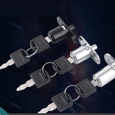 Sliding Door Lock 105, Anti-Lock Top Lock, Cupboard Wooden Door, Push-Pull Sliding Door Lock, Staggered Lock, Lightbox, Smoke Cabinet Lock, Window Push Lock