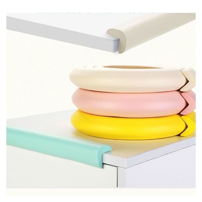 Corner protector strip for children, no-glue, table corner anti-collision protection strip, wall-mounted soft padding, baby table edge trim