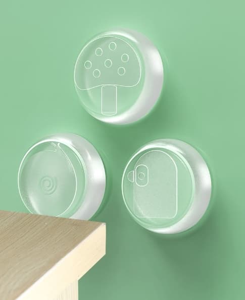 Silicone Door Handle Bumper Pads for Cabinets and Fridges