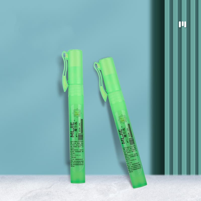 One-piece correction fluid express applicator information eraser for thermal paper privacy word erasure anti-leak cover