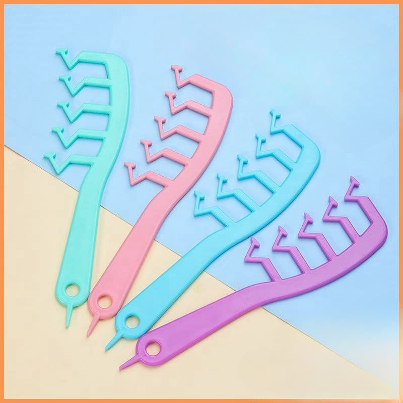 Z-Partition Hair Styling Comb for Fringe, Voluminous, Compact and Portable