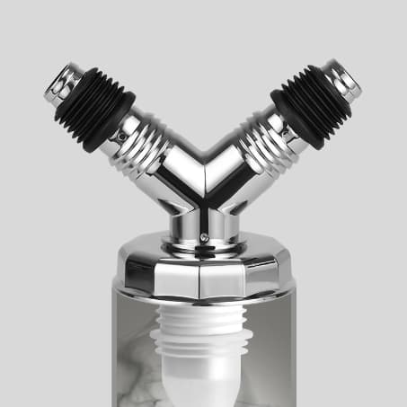 Washing Machine Drainage Pipe Three-Way Connector with Deodorising and Overflow Protection