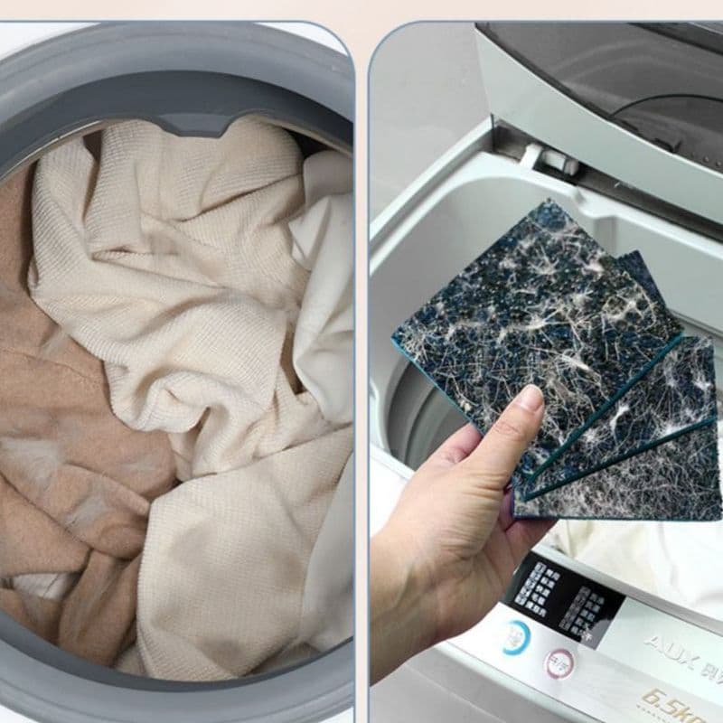 Washing Machine Lint Remover for Pet Hair, Roller Collector, Cleaning Filter, Anti-Static