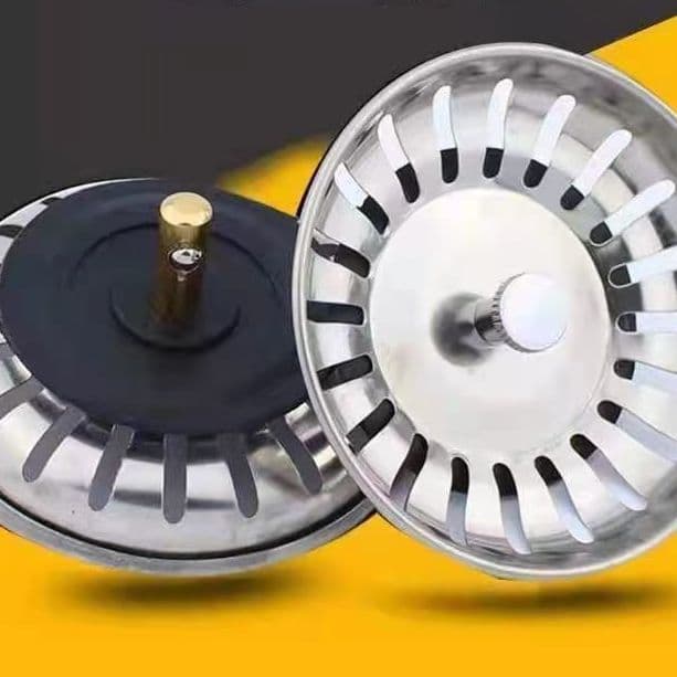 Traditional Sink Strainer Plug – Anti-Clogging Kitchen Sink Filter Stopper, Sink Accessory