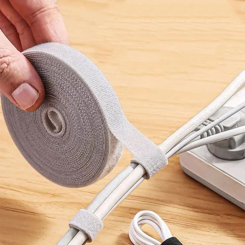 Double-sided adhesive hook and loop tape for curtains, high-strength self-adhesive
