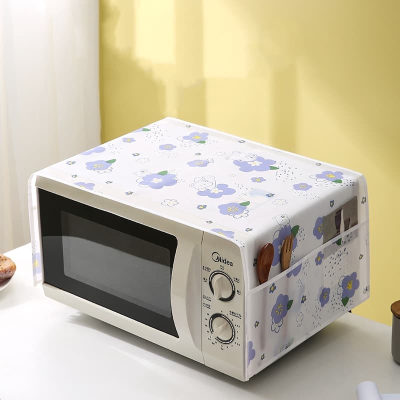 Household microwave oven dust cover, oven cloth cover, printer dust cover, fabric dust cover, daily use set