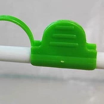 Greenhouse Fibreglass Support Rod Plastic Film Insect Net Clip, Cross Fixing Clip for Anti-Wind and Anti-Slip