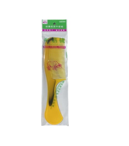 Unbreakable Durable Home Oxhorn Comb Anti-Static Straightening Massage Comb for Men and Women