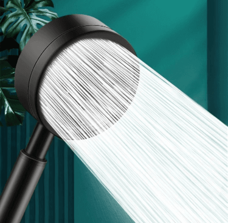 High-pressure shower head for bathroom, household booster shower