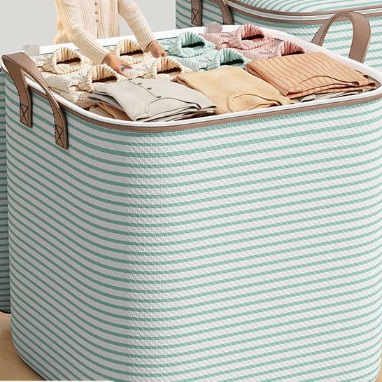 Large Capacity Clothing Storage Bags Waterproof and Damp-Proof for Moving and Packing Quilts and Clothes Woven Bag