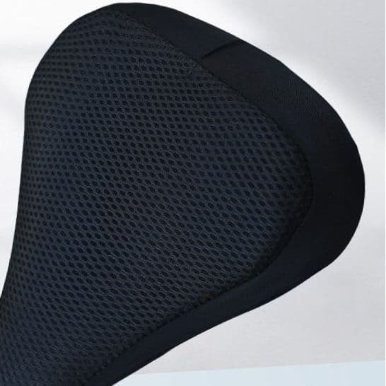 Bicycle Comfort Seat Cover - Fabric, Breathable, Heat-Insulated, Cotton-Padded, for Shared Bikes