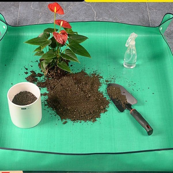 Waterproof Garden Repotting Mat for Succulents & Indoor Plants