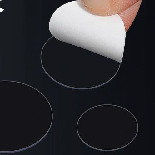 High-tack acrylic residue-free double-sided dot tape, waterproof and heat-resistant, for home and car use