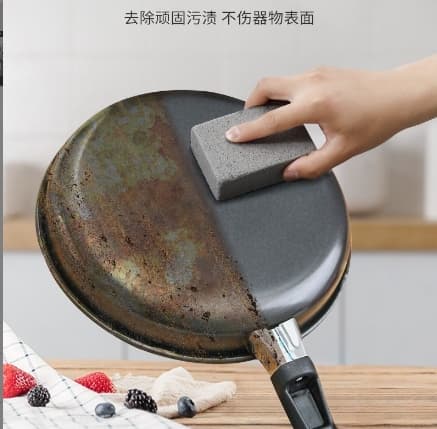 BBQ cleaning tool brush pumice stone brush grill cleaner heavy-duty outdoor