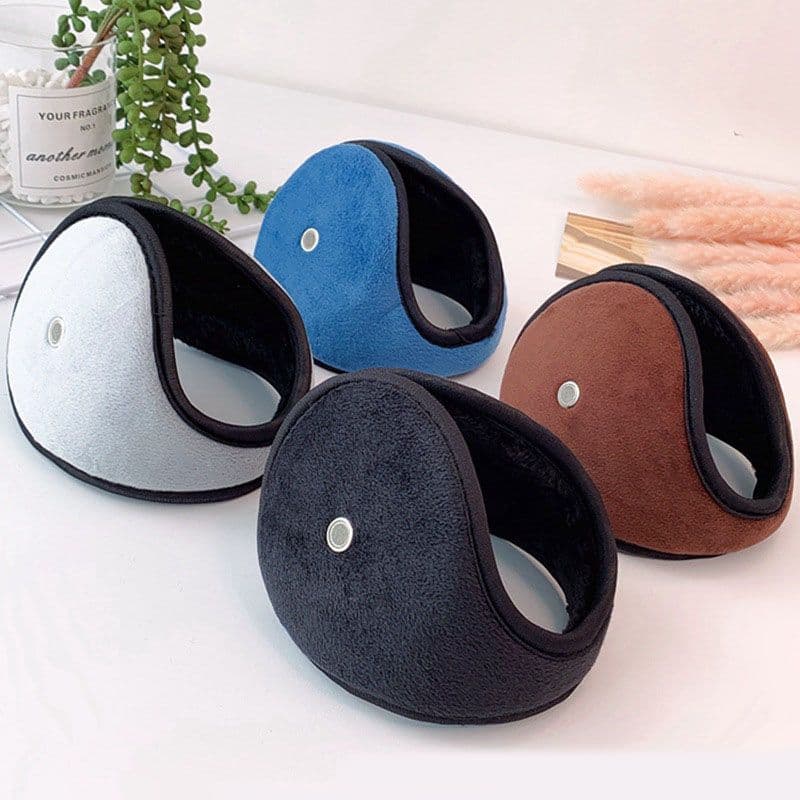 Thickened Fleece-Lined Ear Muffs Unisex Winter Warm Ear Protectors