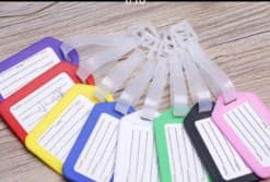 Luggage Tag with Name Card for Travel, Check-in, Boarding, Kindergarten Anti-Loss