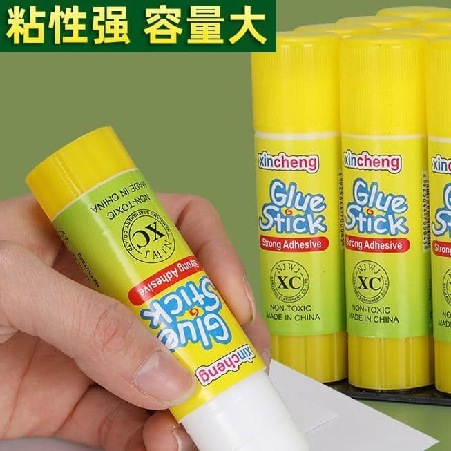 High Viscosity Solid Glue Stick for Students and Kids Crafts, Office Use