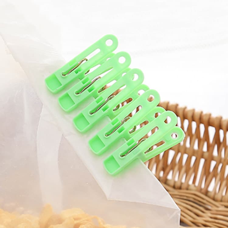 Plastic clothes pegs, durable, non-slip, for drying quilts and socks, food clips, wind-resistant, assorted sizes