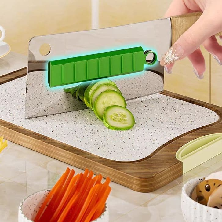 Non-stick Kitchen Knife with Silicone Blade for Vegetables
