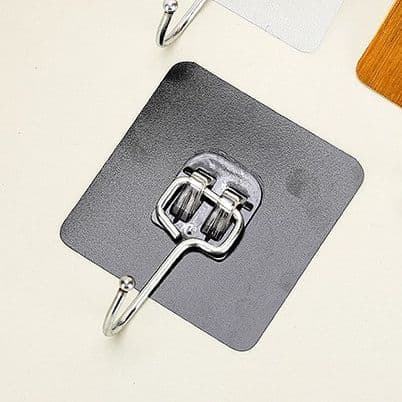 Multipurpose Hook, No-Drill, for Door or Wall, Bathroom, Dormitory and Kitchen