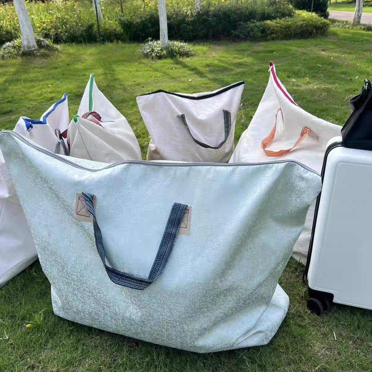 Large-capacity thickened storage bags for clothes and quilts, packaging for moving