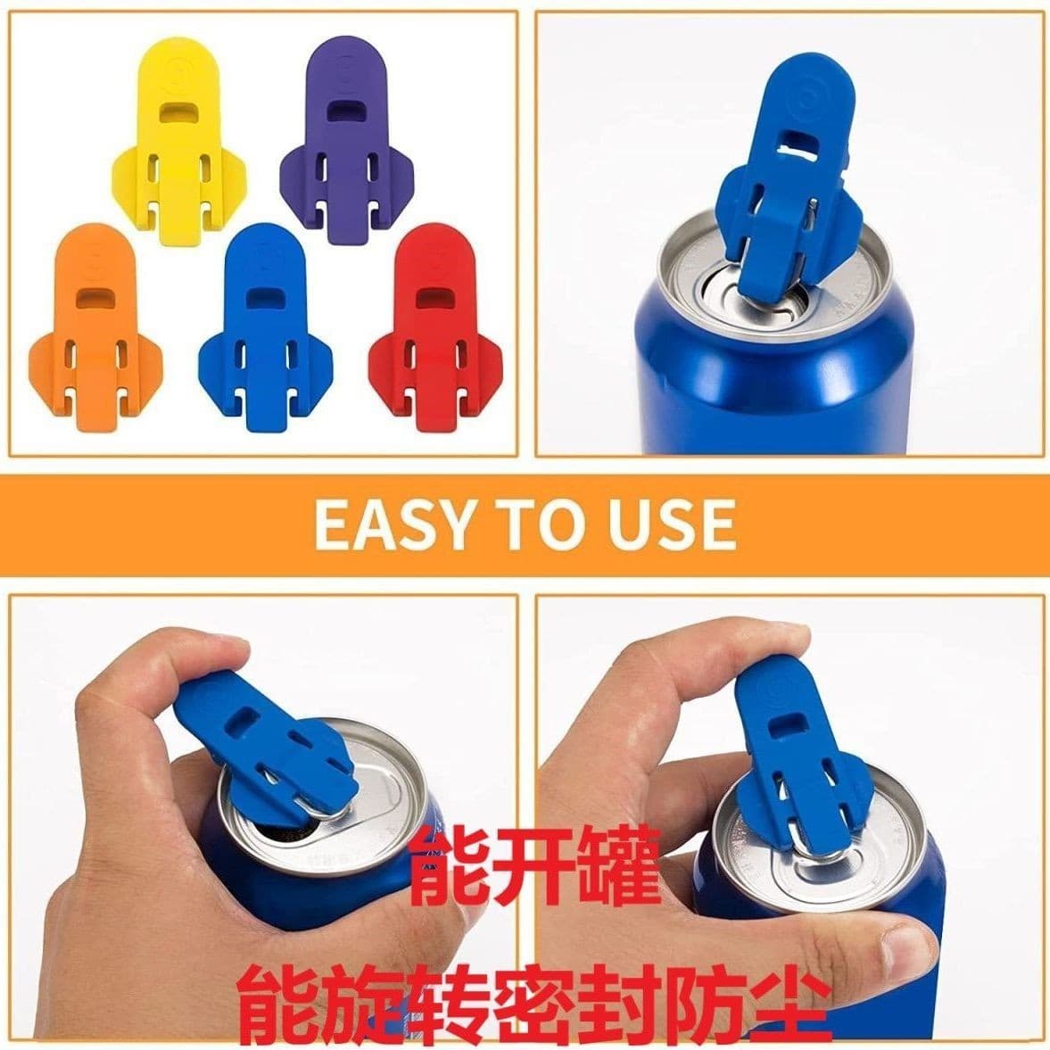 Can Opener for Beer and Beverage Cans, Compact Manual Tab Puller