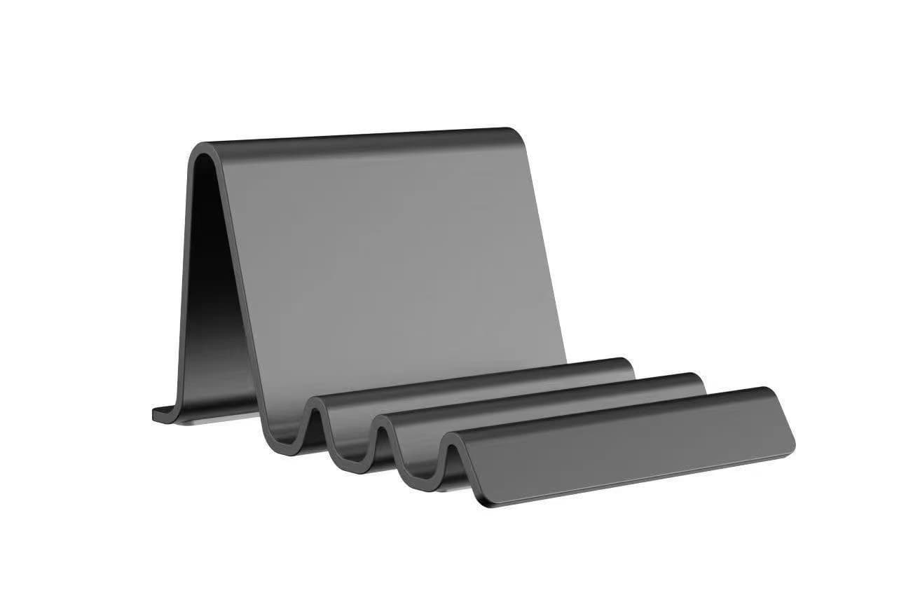 Minimalist Portable Nordic Wave Phone Stand for Desk, Dorm, Multi-Angle Adjustable