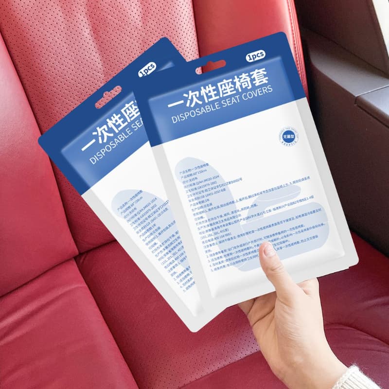 Disposable Hygiene Seat Cover – Non-woven Dust Cover for High-Speed Rail, Plane, and Train Tray Tables and Seats (Full Coverage)