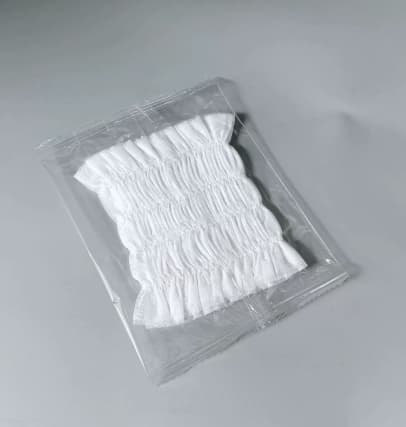Disposable non-woven elastic hair band for face washing, unisex