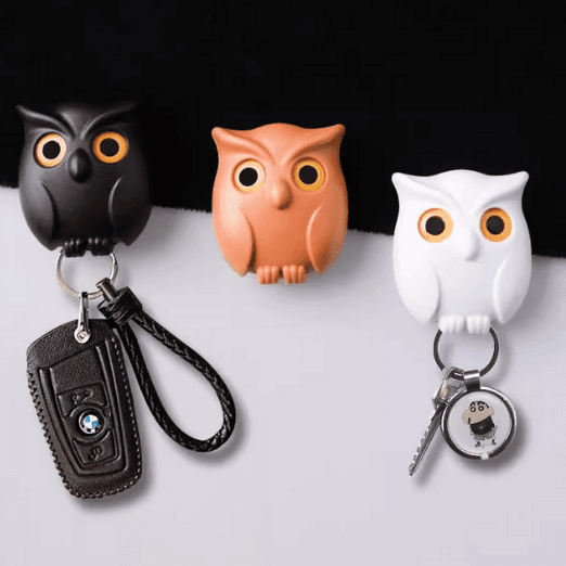 Owl Magnetic Hook Fridge Magnet Hook Key Organiser