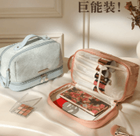 Makeup Bag Organiser Pouch for Women 2025 New Portable Toiletry Cosmetic Large Capacity Travel Premium Handbag