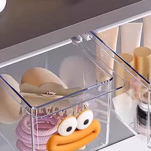 Dopamine Under-Desk Drawer Storage Box, Concealed Office Dorm Organiser, No-Drill Big Mouth Box