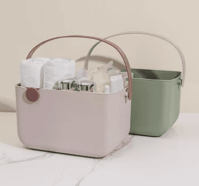 Nordic luxury bathroom storage basket