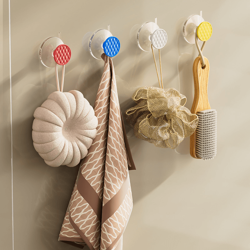Suction Cup Hooks, Push Pin Hooks, Door Hooks, Wall Mounted Storage Racks, Towel Hooks, Wall Hooks