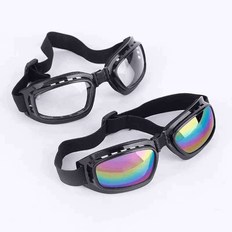 Folding Sponge Goggles Folding Glasses Outdoor Sports Windproof Goggles Motorcycle Ski Glasses Dustproof
