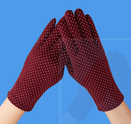 Winter Cycling Gloves Men's Fleece-Lined Motorcycle Warm Touchscreen Windproof Cotton Gloves Women