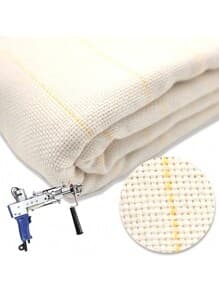 Yellow Line Flannelette Carpet